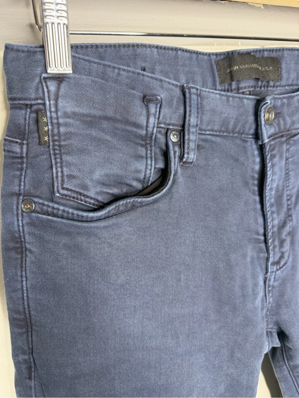 John Varvatos Bowery Slim Fit Jeans Men's 30x30 Navy Blue